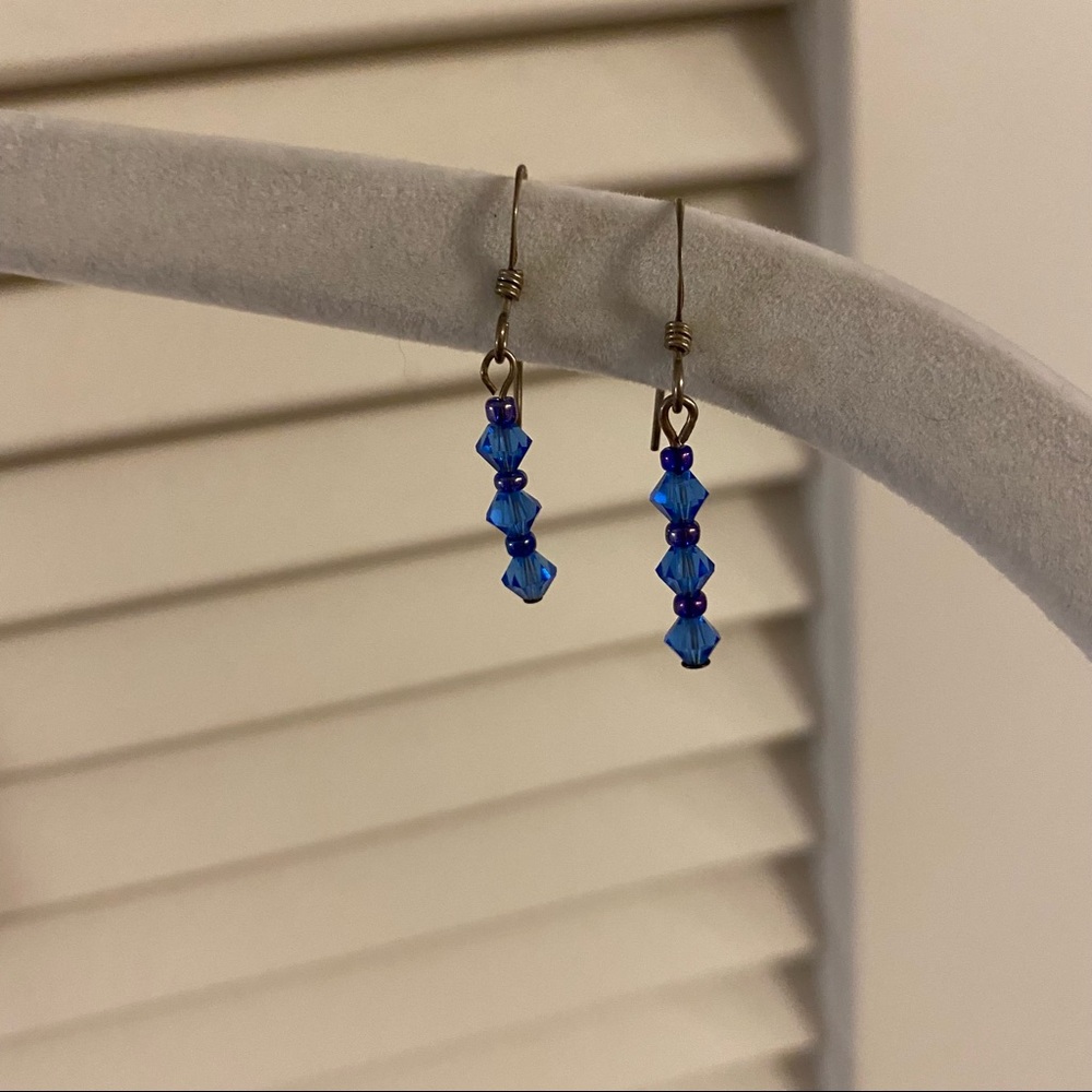 Swarovski Crystal Drop Earrings - Picture 4 of 6